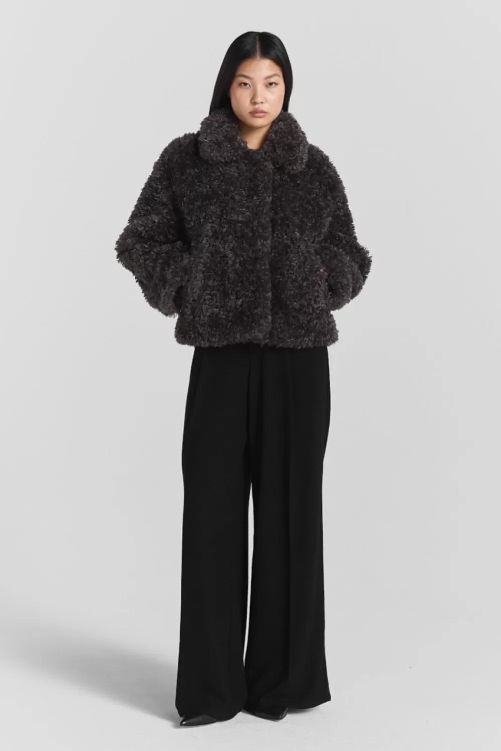 Twist & Tango Coats & Jackets^Daleyza Faux Fur Jacket DkTruffle